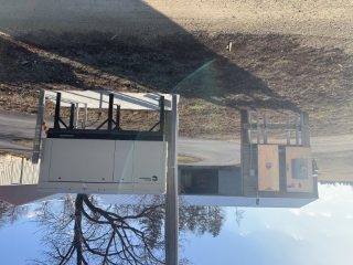 Harvest Electric Generator that we installed and wired
